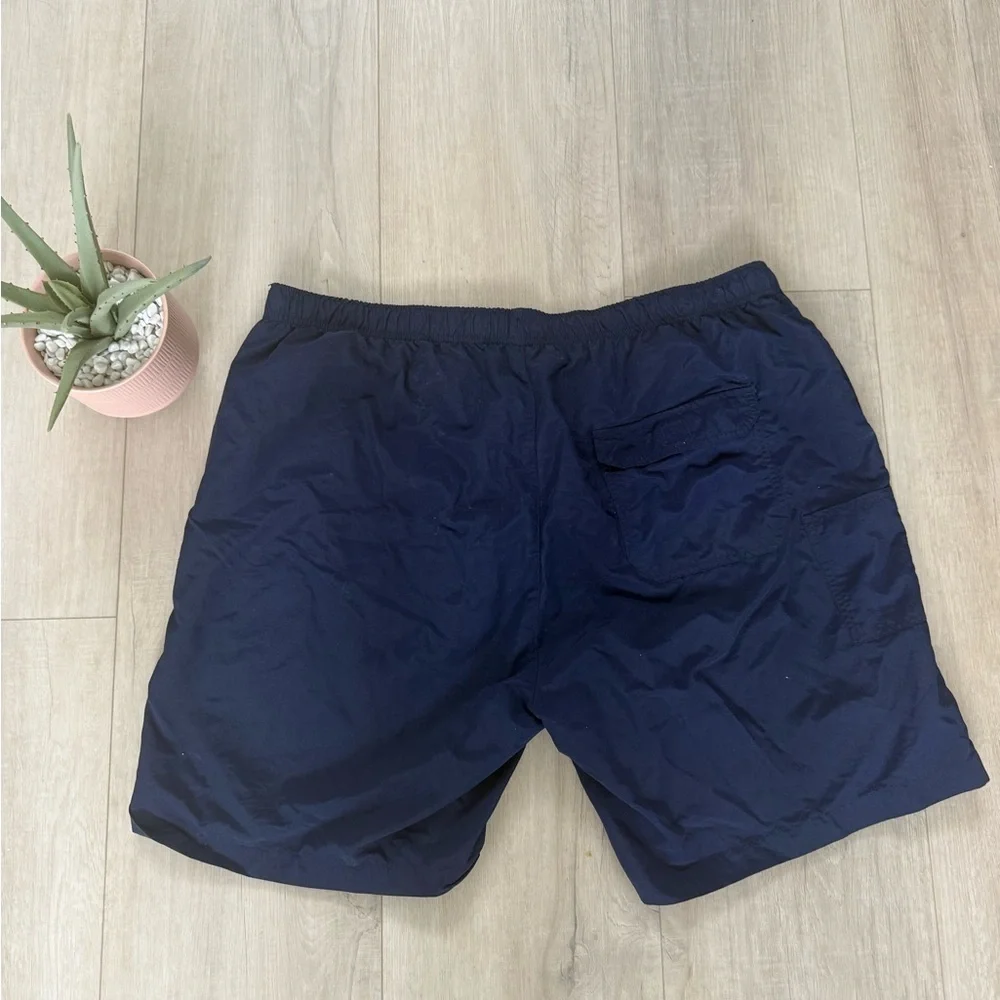 Men’s ocean & coast navy swim shorts with pockets XL